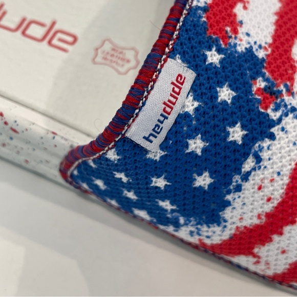 NWT Hey Dude Peggy Flag Slide Sandals Women's Size 7 NEW - Picture 12 of 16